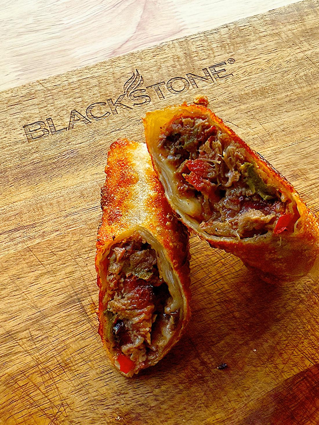 Brisket Cheesesteak Eggrolls