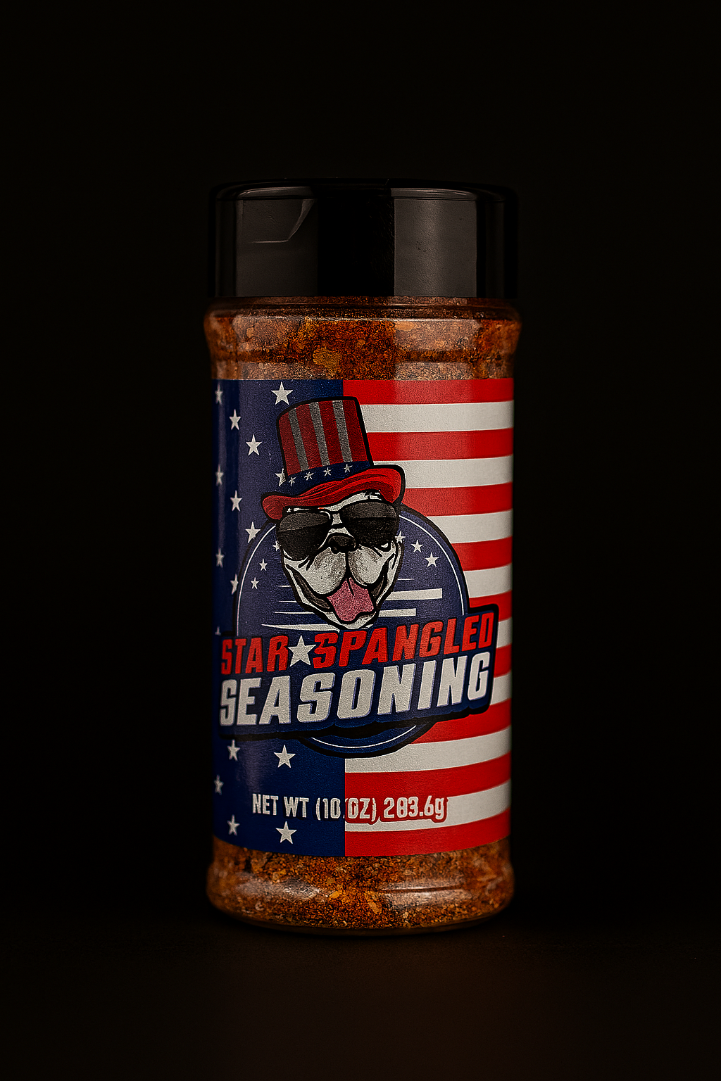 Meat Street USA Star Spangled BBQ seasoning bottle